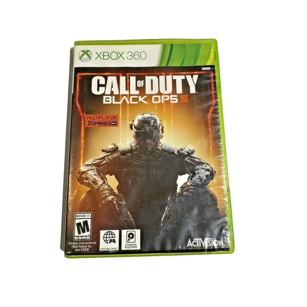 Call of Duty Black Ops 3 III Xbox 360 2015 Video Game